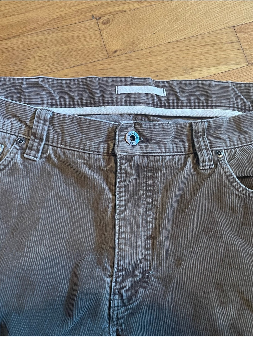 L.L. Bean Men's Straight-Leg Corduroy Pants - Picture 5 of 5